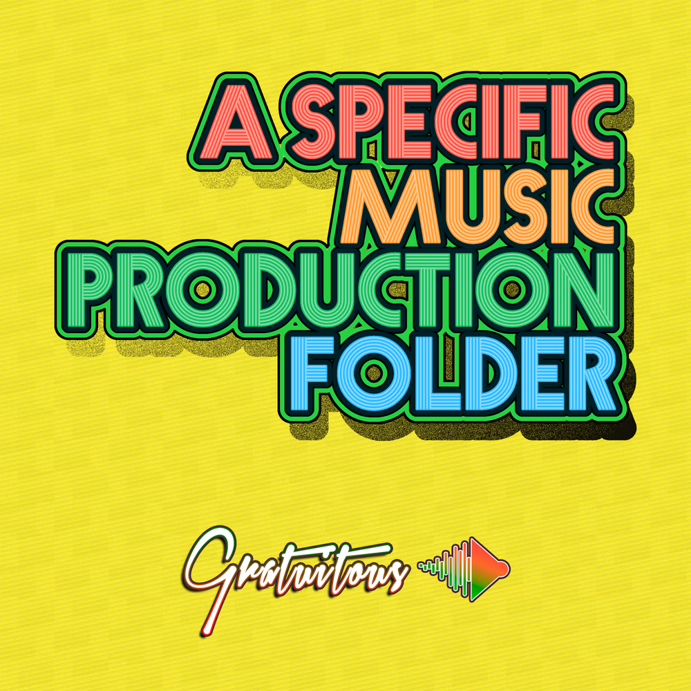 A Specific Music Production Folder