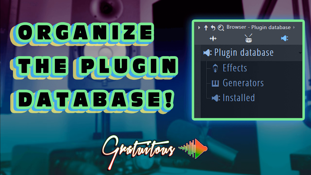 Organize FL Studio Plugin Database VSTs