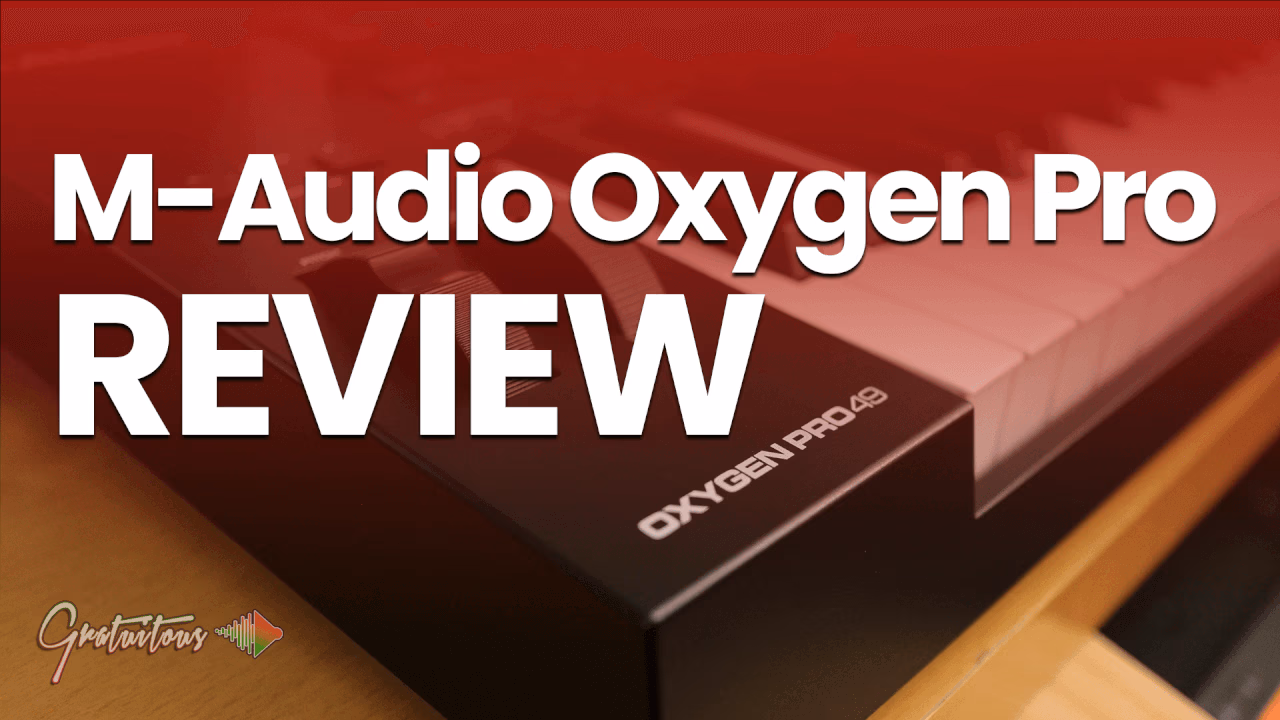M-Audio Oxygen Pro Review