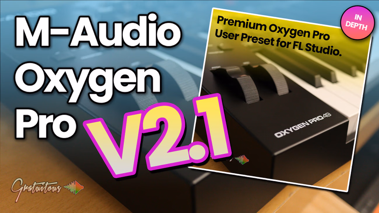 M-Audio Oxygen Pro Template v2.1