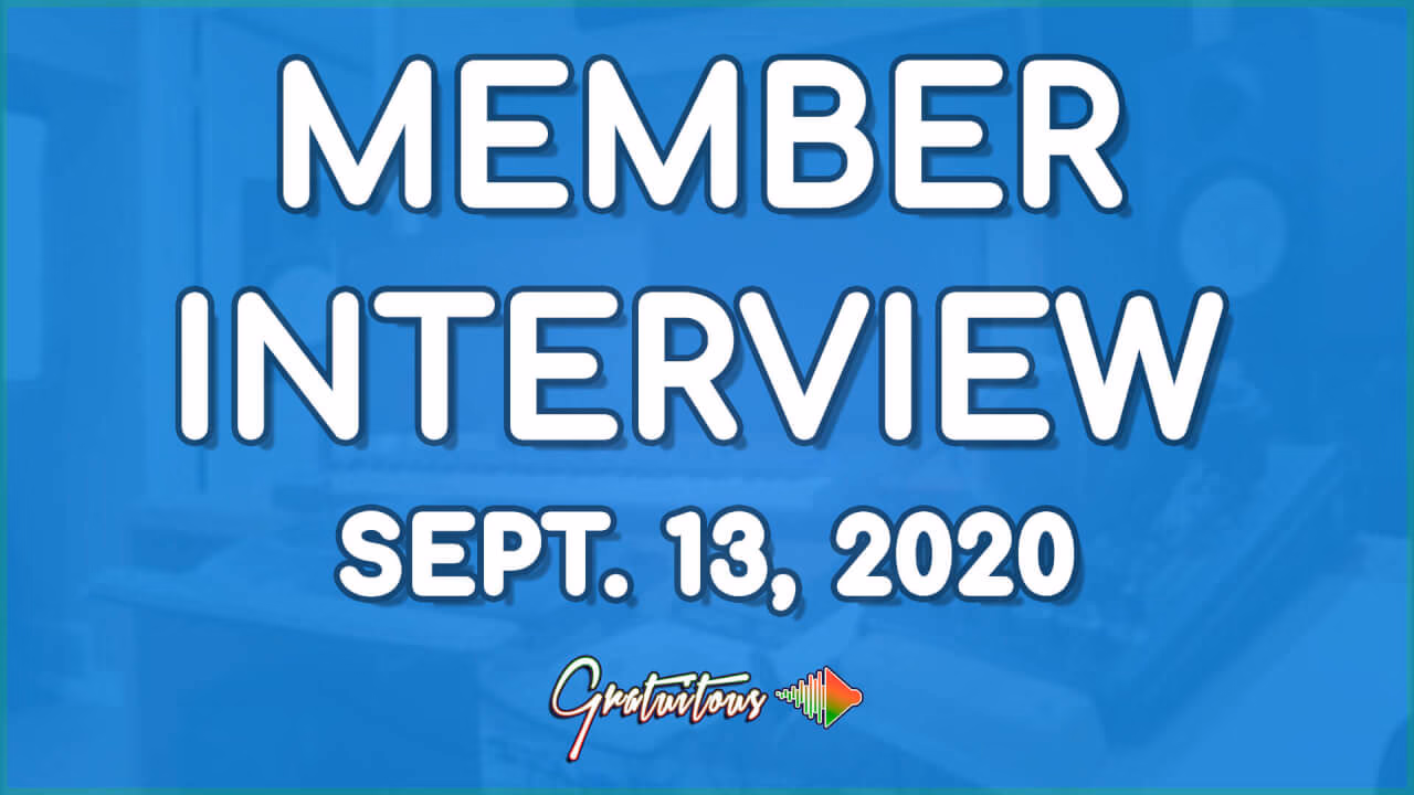 MEMBER INTERVIEW #1 – Avandar [Sept 13, 2020]