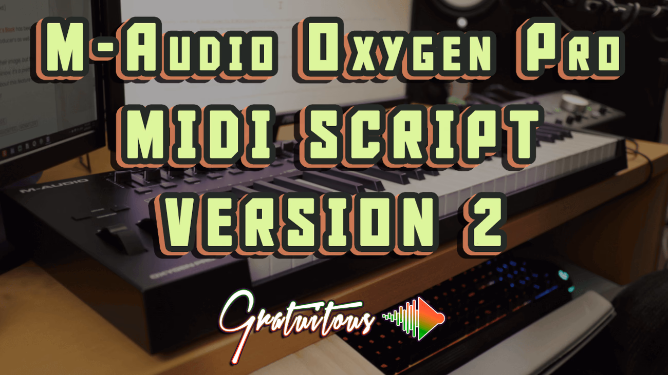 M-Audio Oxygen Pro MIDI Script [FL Studio]