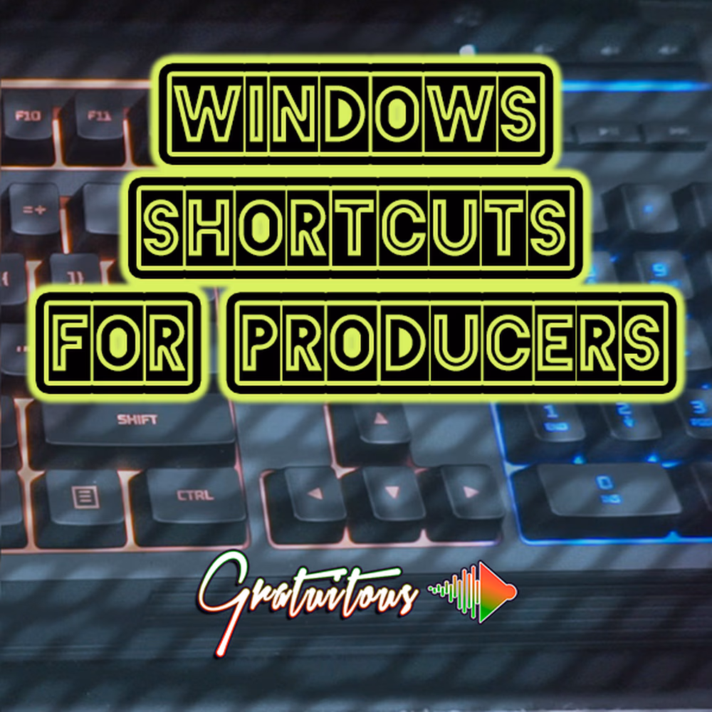 Windows Shortcuts for Music Producers