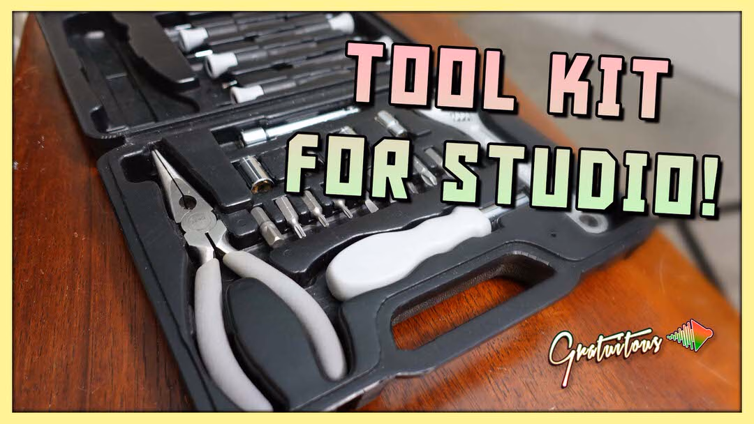 Small Tool Kit for Home Studio and Home Maintenance