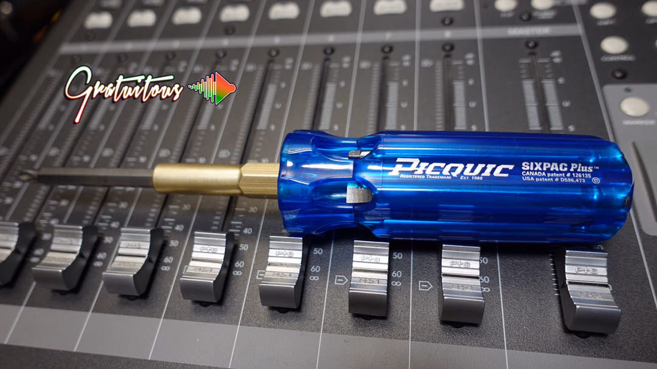 Best Multi-Bit Screwdriver for Home Studio (Picquic)