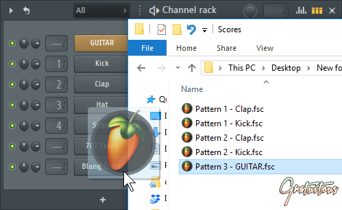 how to import midi files into fl studio