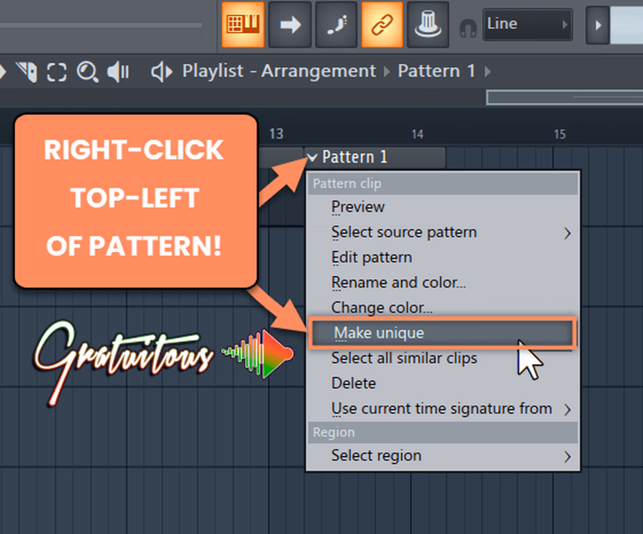 How to Use Make Unique in FL Studio