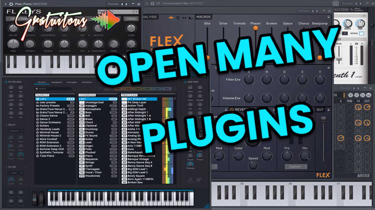 How to Keep Multiple Plugin Windows Open in FL Studio