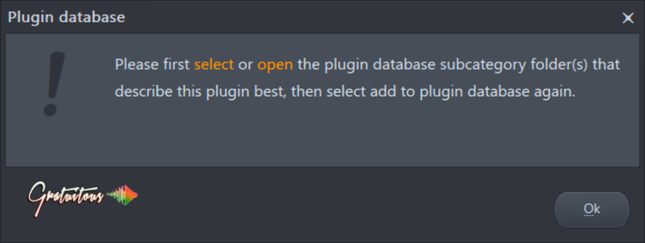 How to Add Plugins to a Folder with Subfolders in Plugin Database