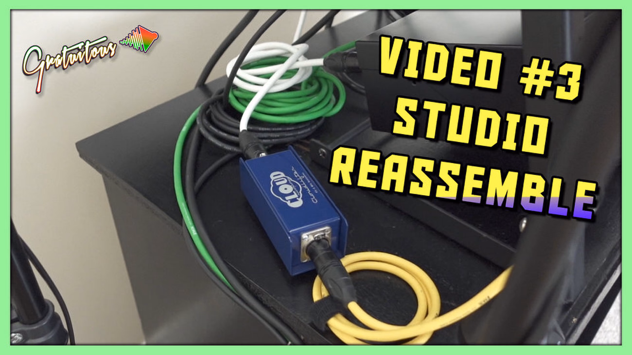 Preparing for Cable Management in the Studio with Tie-Wraps and Hooks