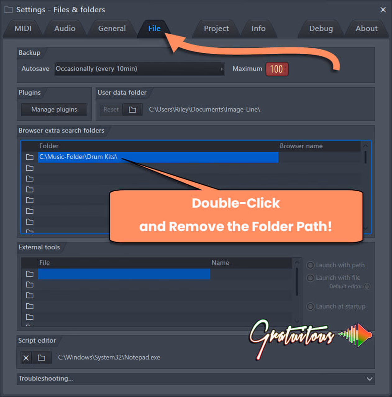 How To Remove Empty Folders In FL Studio