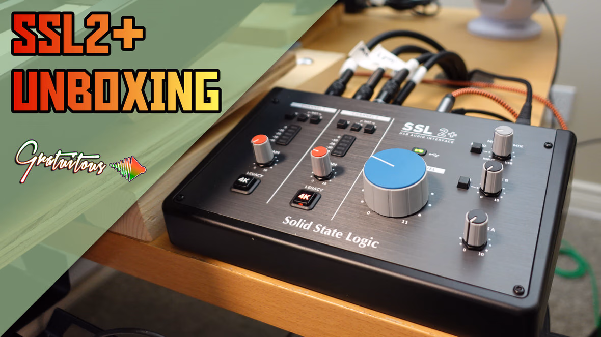 SSL2+ Audio Interface Unboxing by Solid State Logic