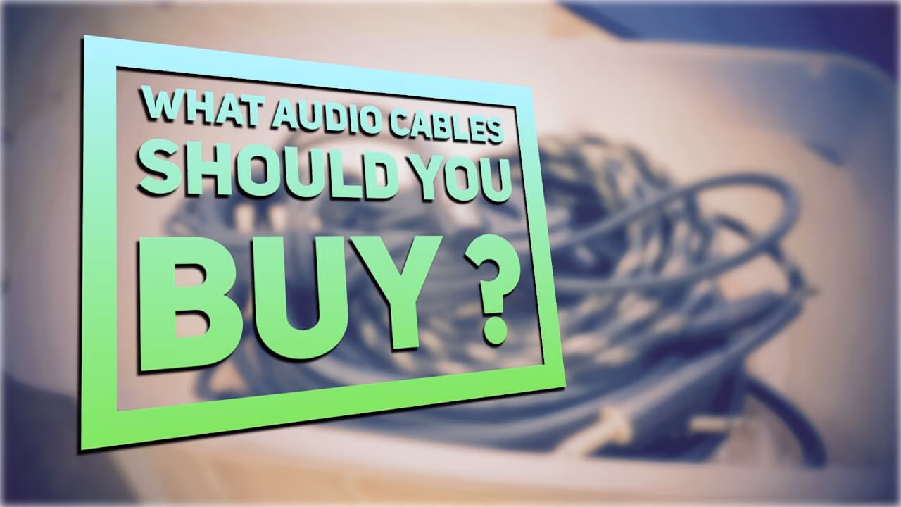 What Audio Cables Should I Buy for My Bedroom Studio? (XLR, TRS, TS)