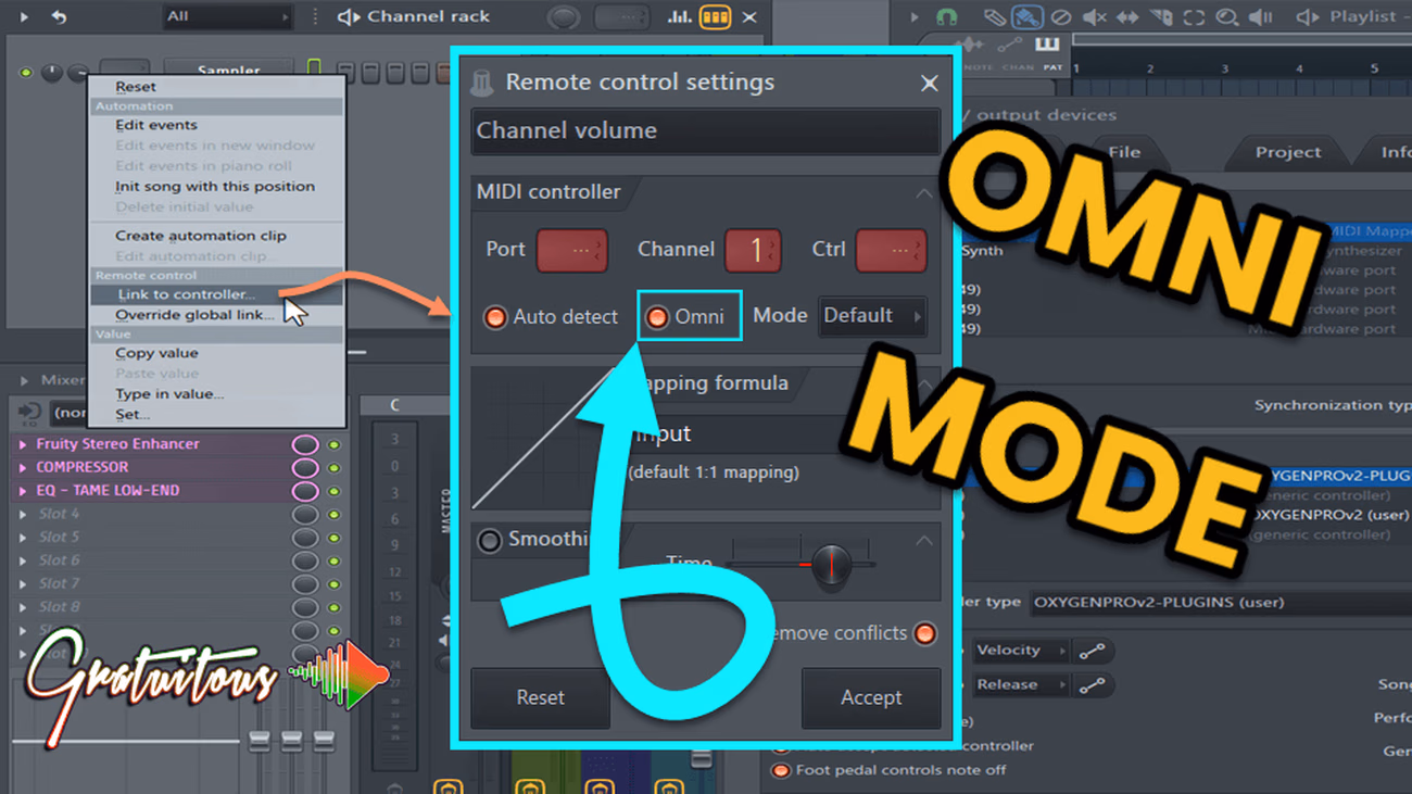 What is Omni Mode in FL Studio